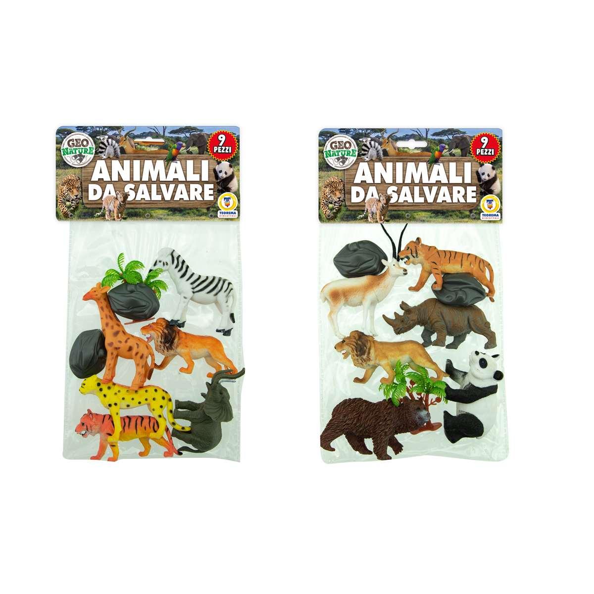Busta Animali da Salvare 9pz 2Ass