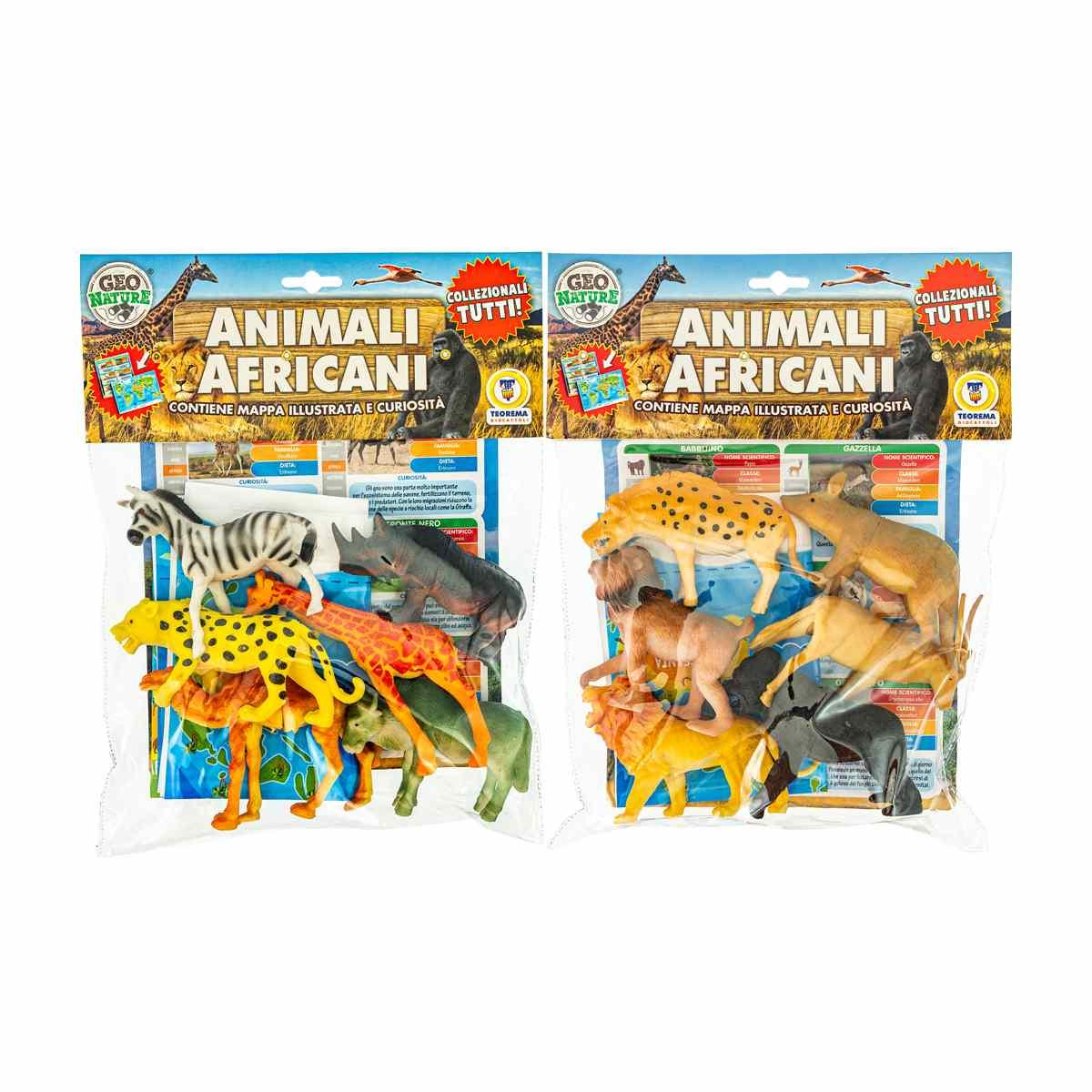 Busta Animali Dell'Africa 2Ass