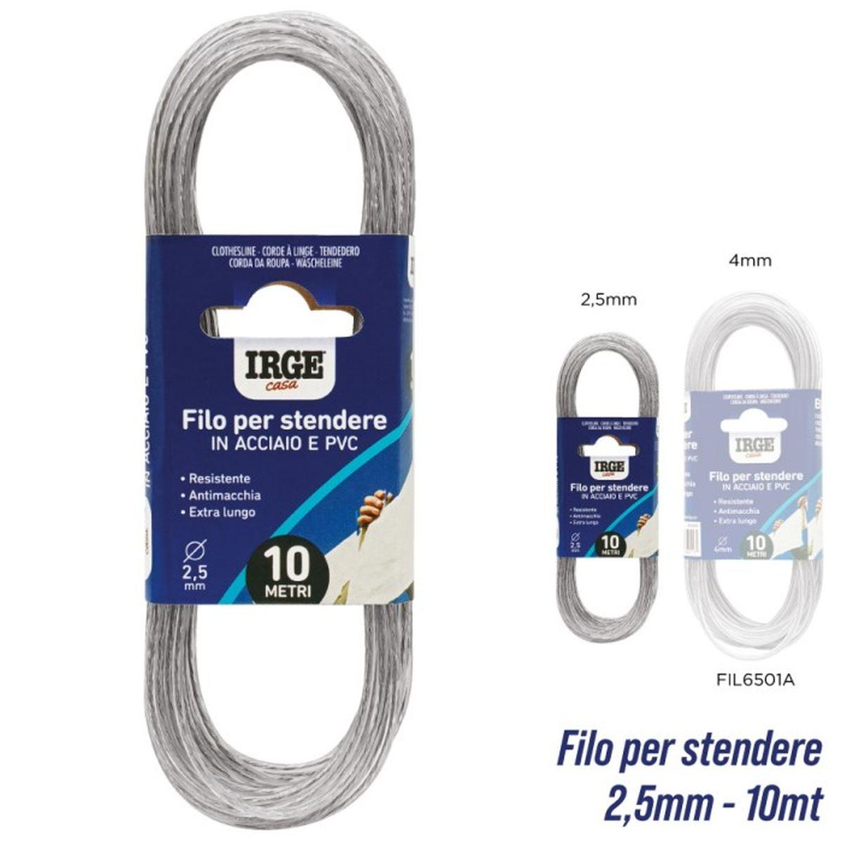 Stendibiancheria Acciaio 10Mt