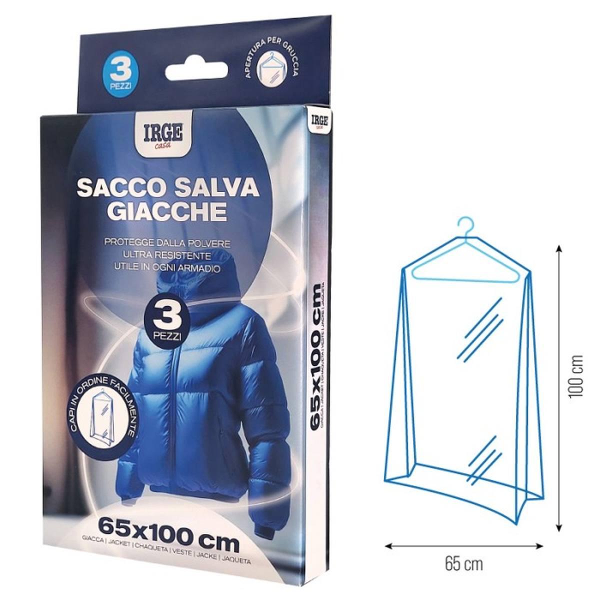 Sacco Salva Giacche 65x100 3pz