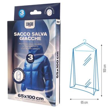 Sacco Salva Giacche 65x100 3pz