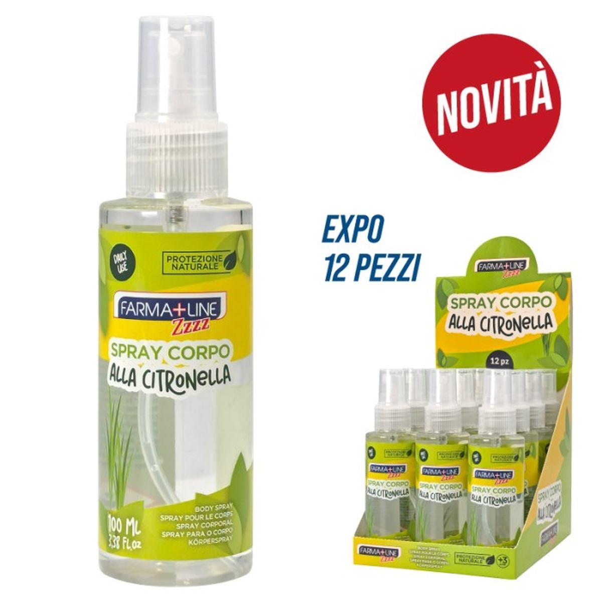 Spray Corpo Alla Citronella 100ml