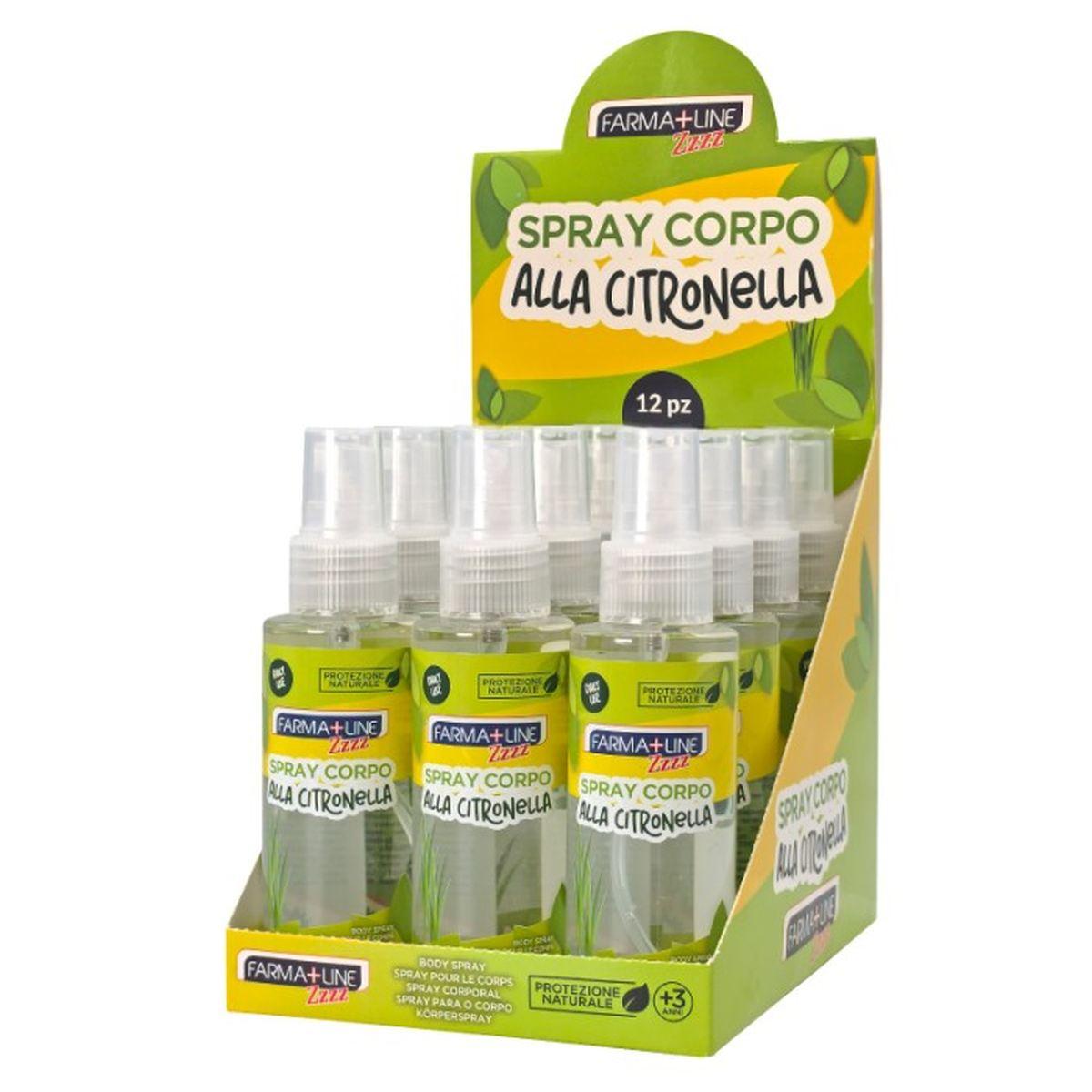 Spray Corpo Alla Citronella 100ml