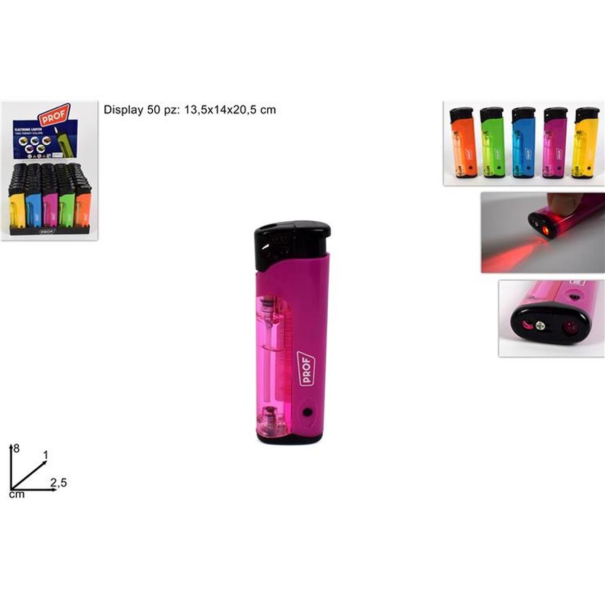 Accendino C/Luce Colorata