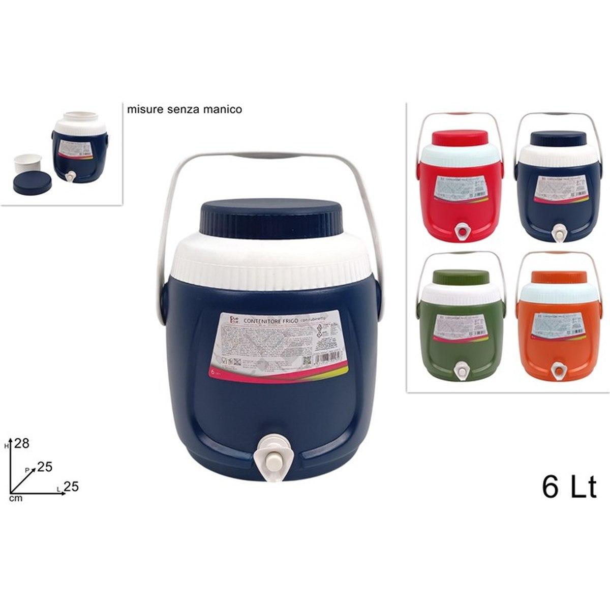 Contenitore Frigo C/Rubinetto 6L Col Ass