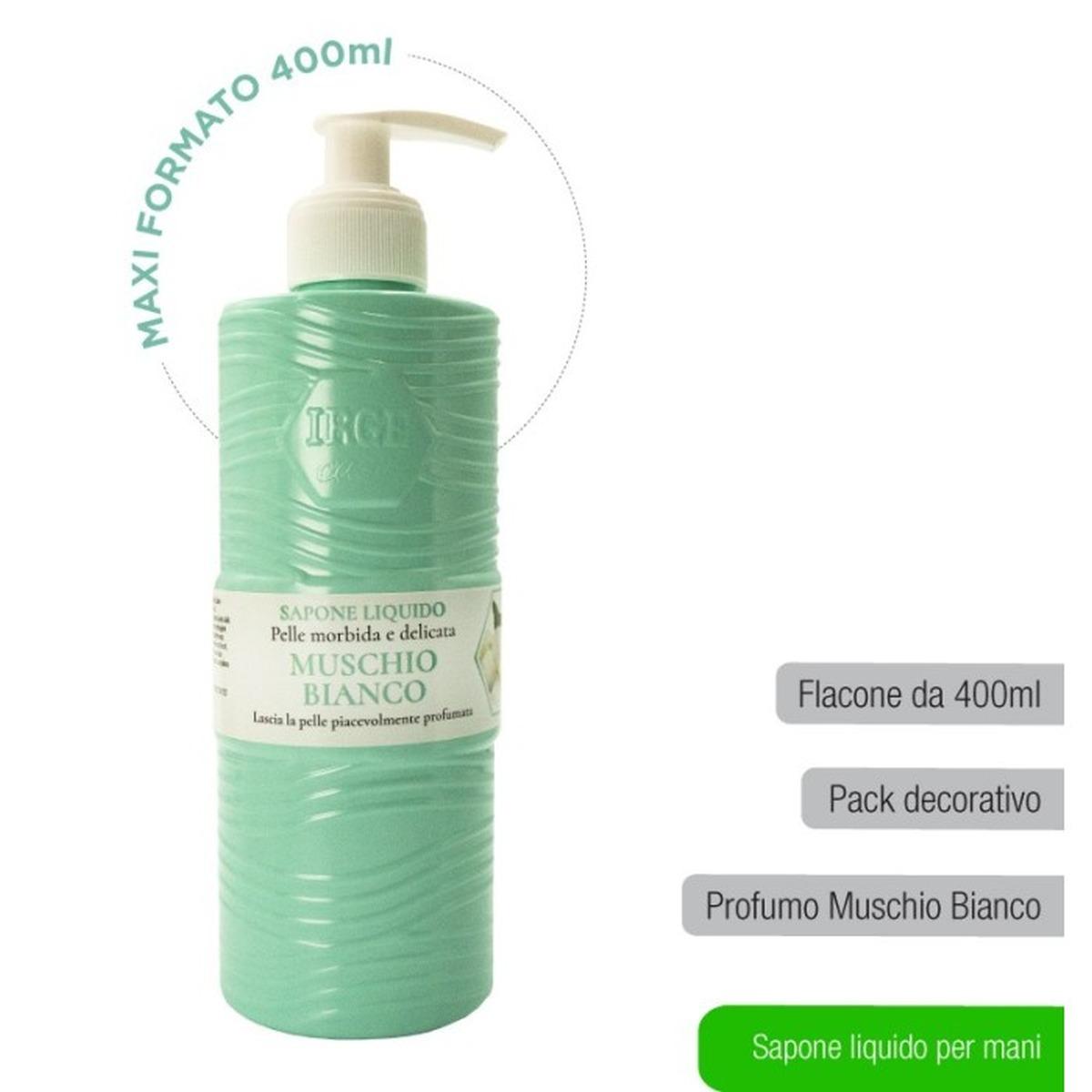 Sapone Mani 400 ml Muschio Bianco