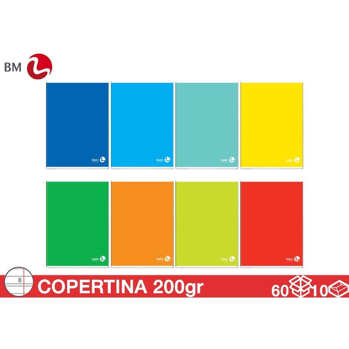 Quadernone R/B 80gr Monocolore