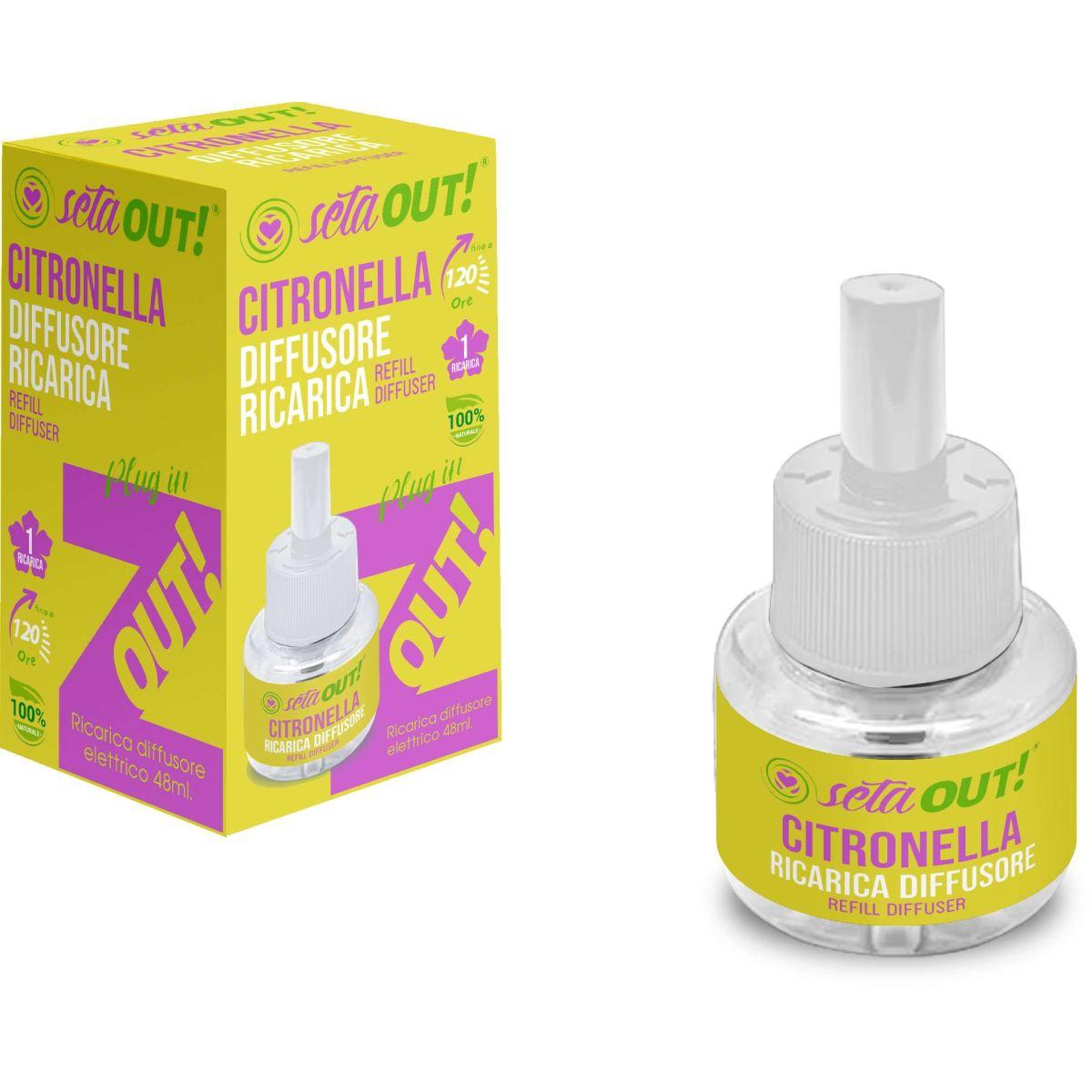 Ricarica Diff. Plug Repellente Citronella