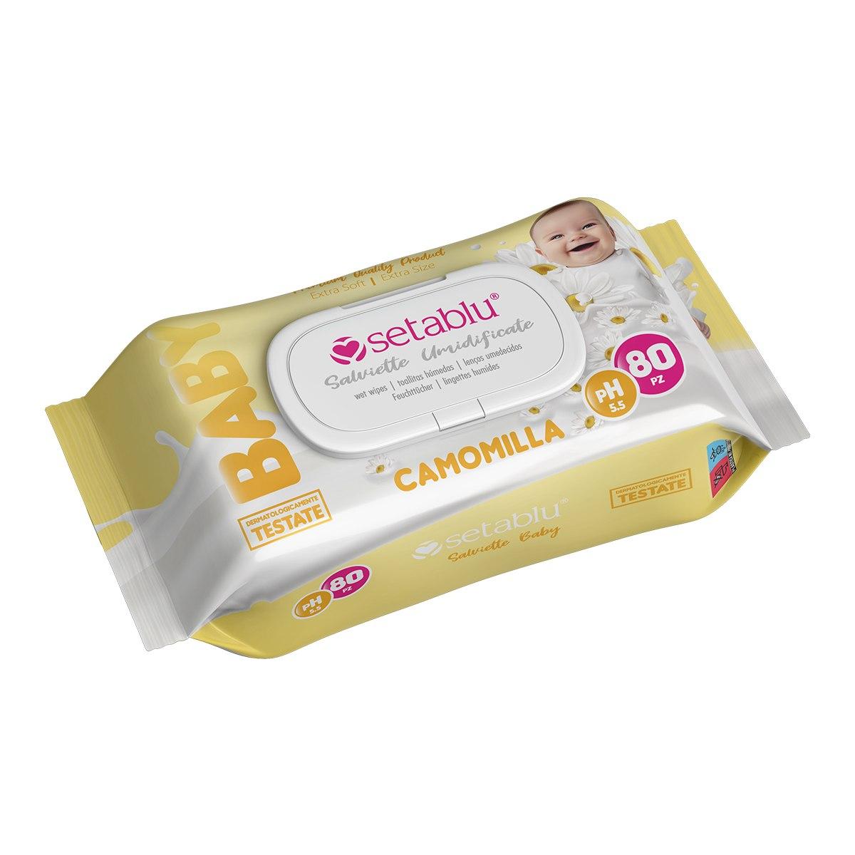 Salviettine Baby Camomilla 80pz