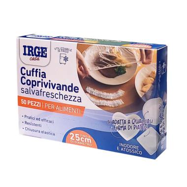 Cuffia Coprivivande 50 pz