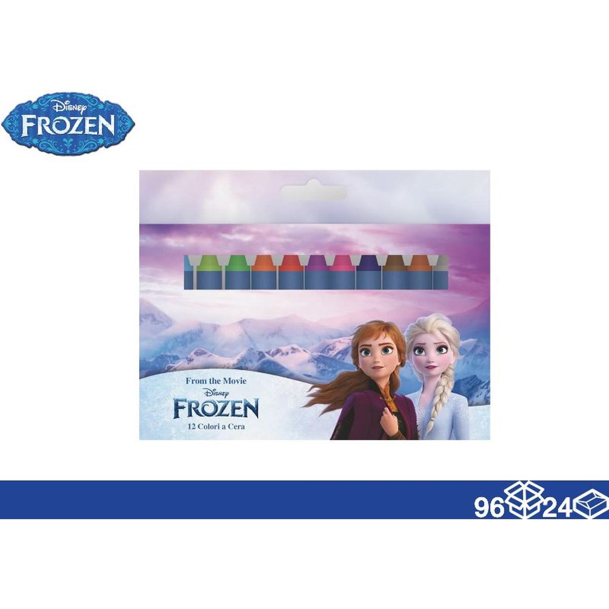 Colori a Cera 12 pz Frozen