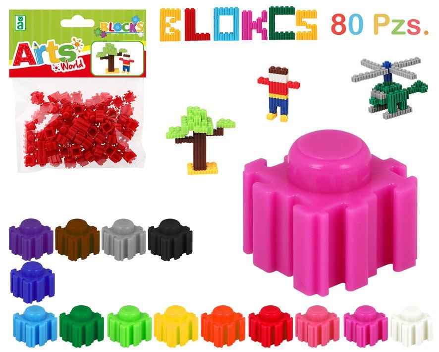Testa Blocchi 80 pzs assortito