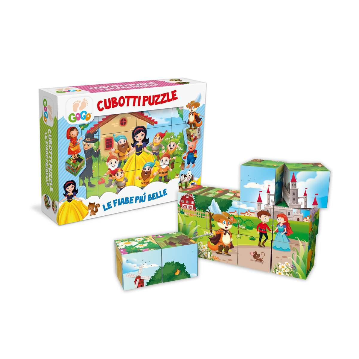 Cubotti Puzzle 12pz Fiabe